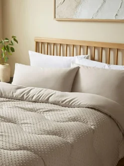 Night Lark Natural Oat 10.5 Tog Coverless Duvet and Pillowcase Set^ Duvets & Pillows|Comforters & Pillows