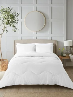 Night Lark Seersucker Coverless Duvet and Pillowcase 10.5 Tog Set^ Duvets & Pillows|Comforters & Pillows