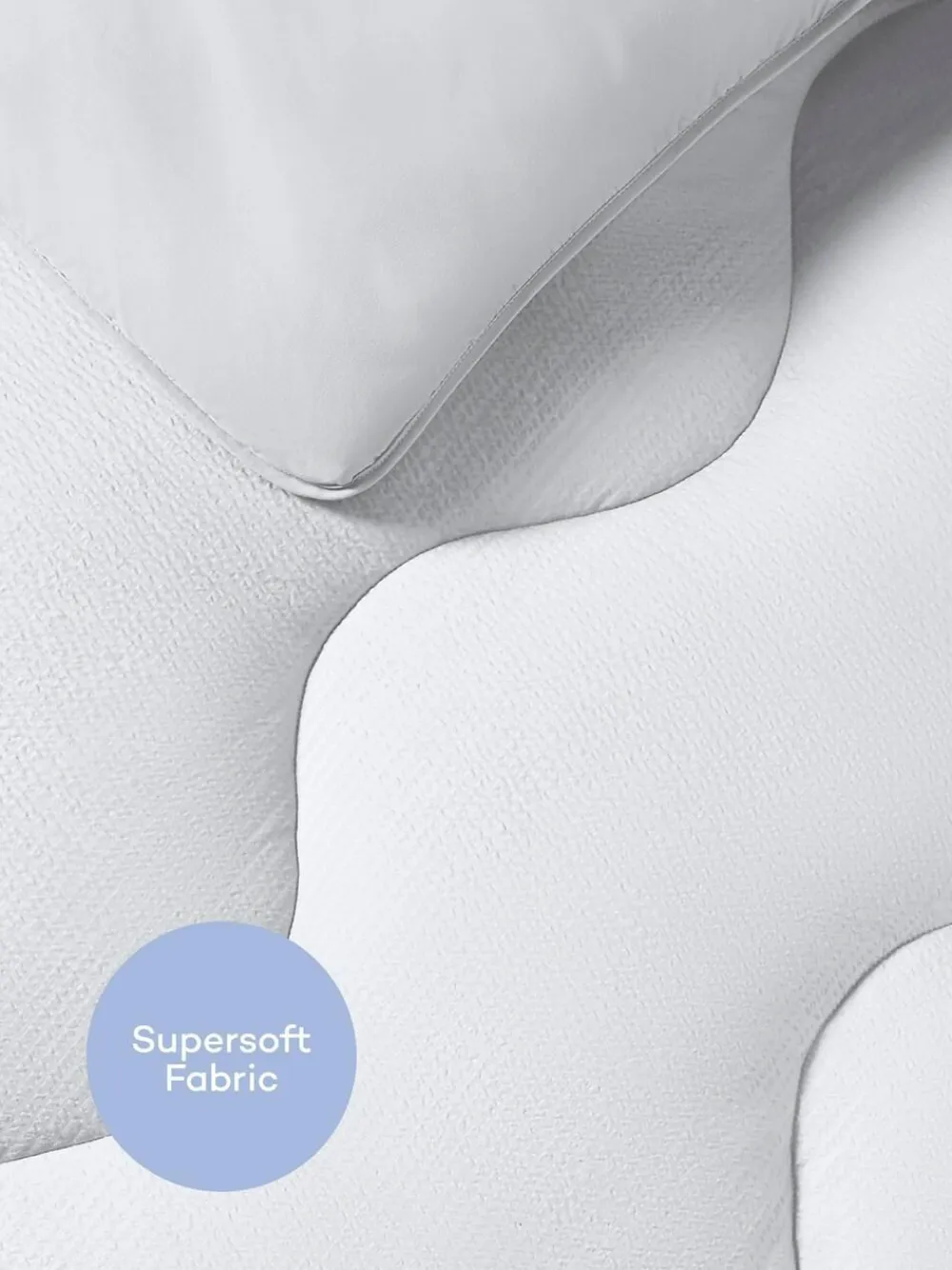 Night Lark Seersucker Coverless Duvet and Pillowcase 10.5 Tog Set^ Duvets & Pillows|Comforters & Pillows