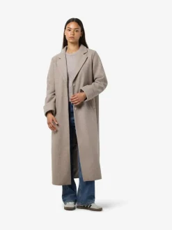Clearance NOISY MAY Brown Long Coat