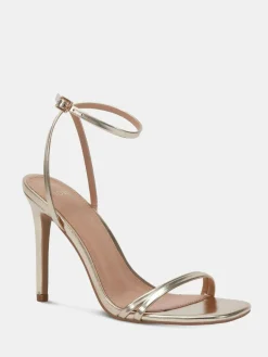 Outlet Novo Wide Fit MATILDA Strappy Heeled Sandals Gold