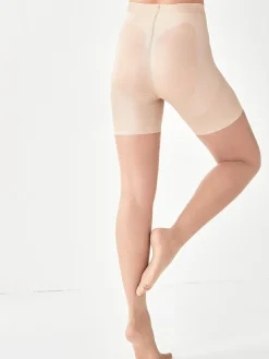 Clearance Next Bum/Tum/Thigh Matt Shaping Tights Nude