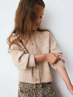Next Oatmeal Button Up Cardigan (3-16yrs)^ Knitwear & Sweaters|Knitwear
