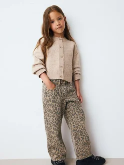 Next Oatmeal Button Up Cardigan (3-16yrs)^ Knitwear & Sweaters|Knitwear
