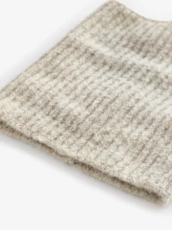 Next Oatmeal Chunky Rib Snood (1-16yrs)^ Hats, Gloves & Scarves