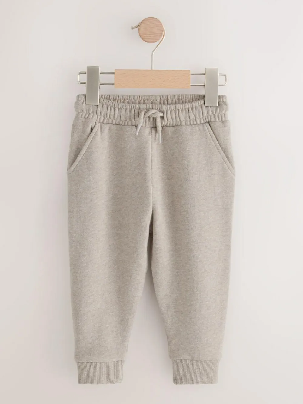 Hot Next Oatmeal Marl Slim Fit Soft Touch Jersey Joggers (3mths-7yrs)