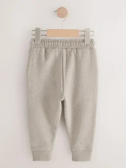 Hot Next Oatmeal Marl Slim Fit Soft Touch Jersey Joggers (3mths-7yrs)