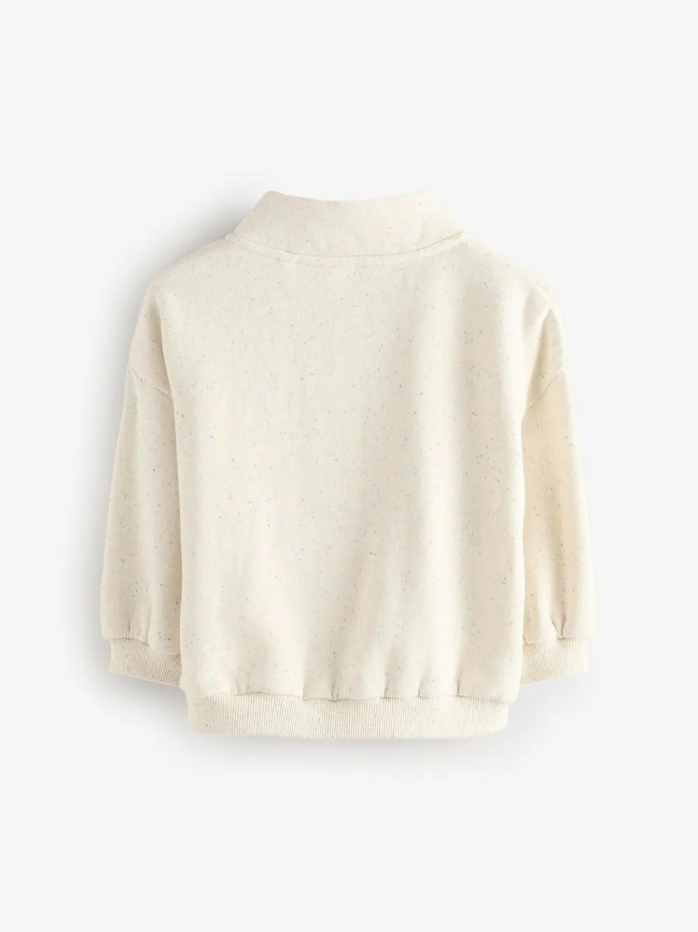 Next Oatmeal Quarter Zip Sweatshirt (3mths-7yrs)^ Baby Girls|Baby Girls