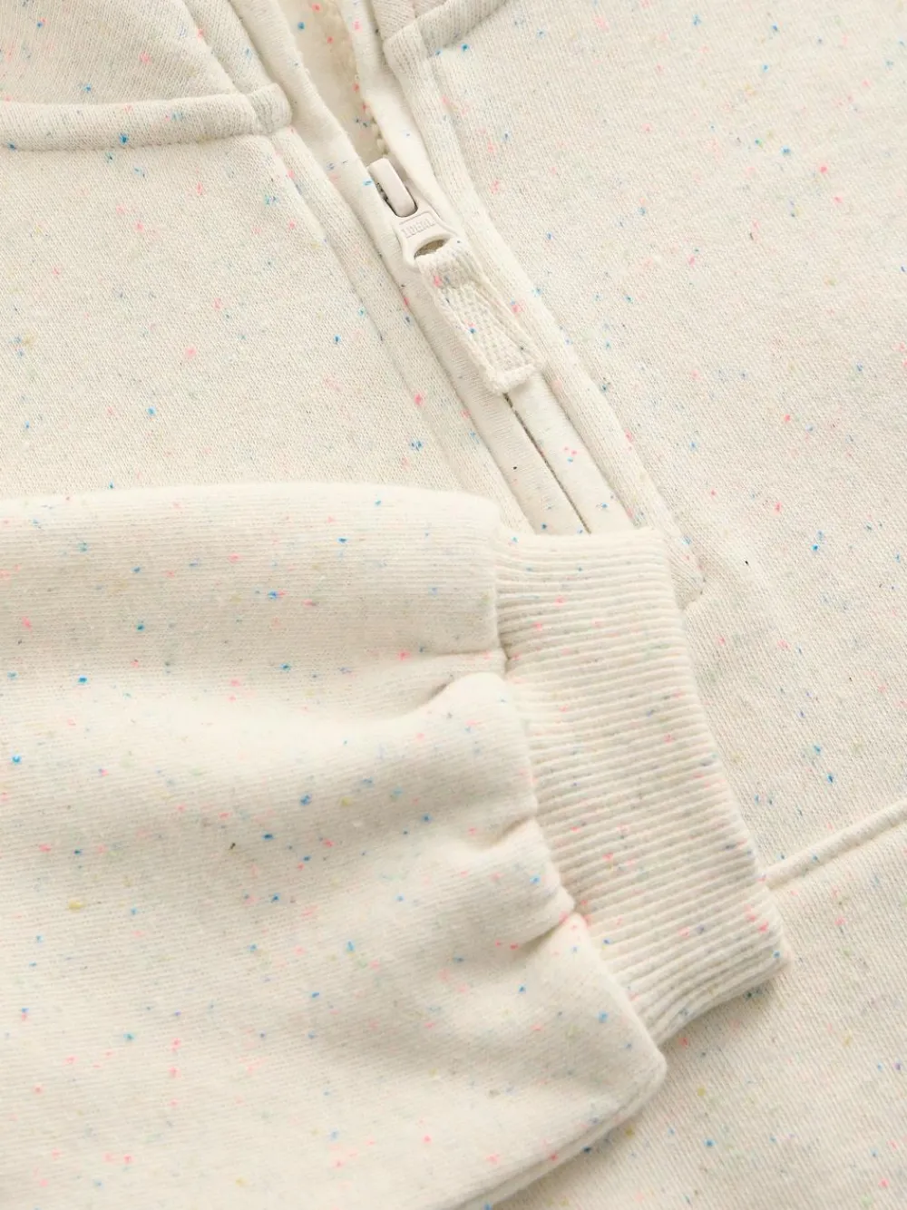 Next Oatmeal Quarter Zip Sweatshirt (3mths-7yrs)^ Baby Girls|Baby Girls