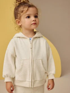 Clearance Next Oatmeal Zip Through Hoodie (3mths-7yrs)