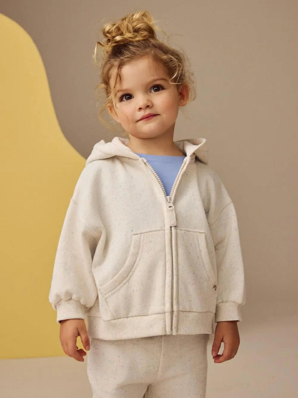 Clearance Next Oatmeal Zip Through Hoodie (3mths-7yrs)