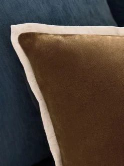 Next Ochre Yellow 40 x 59cm Loxley Chenille Cushion^ Cushions & Throws