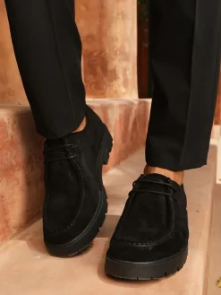 Off The Hook Jovi Casual Lace-Up Suede Leather Boat Shoes^ Shoes