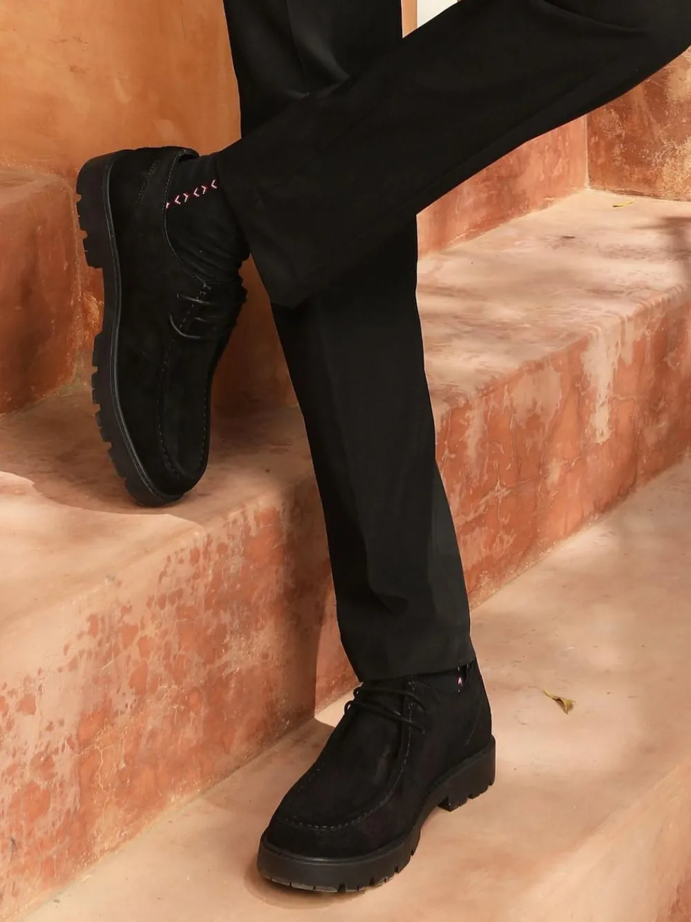 Off The Hook Jovi Casual Lace-Up Suede Leather Boat Shoes^ Shoes