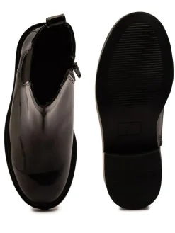 Off The Hook Kiki Patent Leather Ankle Chelsea Boots^ Boots & Wellies