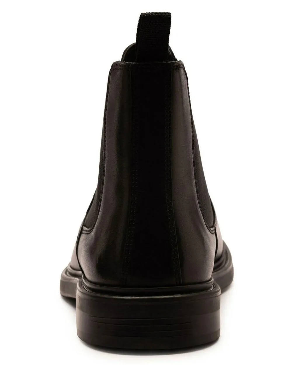 Off The Hook Black Torrance Leather Slip-On Chelsea Boots^ Boots|Boots