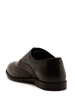 Off The Hook Waldew Leather Lace-Up Formal Brogue Shoes^BOY School Shoes|Boys Shoes