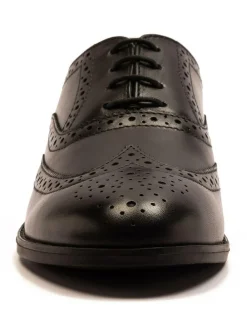 Off The Hook Waldew Leather Lace-Up Formal Brogue Shoes^BOY School Shoes|Boys Shoes