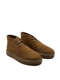 Off The Hook Brown Jethro Suede Leather Casual Lace-Up Chukka Boots^ Boots|Boots