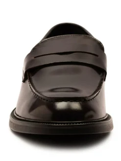 Off The Hook Brown Perry Loafer Smooth Leather Shoes^ Shoes