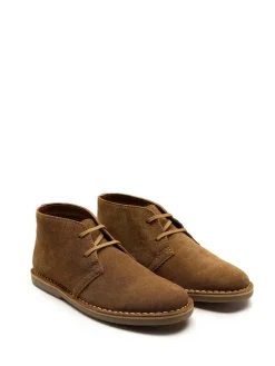 Off The Hook Sahara Suede Leather Desert Lace-Up Chukka Boots^BOY Boots|Boots