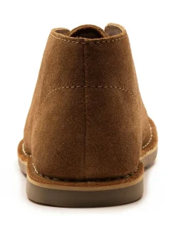 Off The Hook Sahara Suede Leather Desert Lace-Up Chukka Boots^BOY Boots|Boots