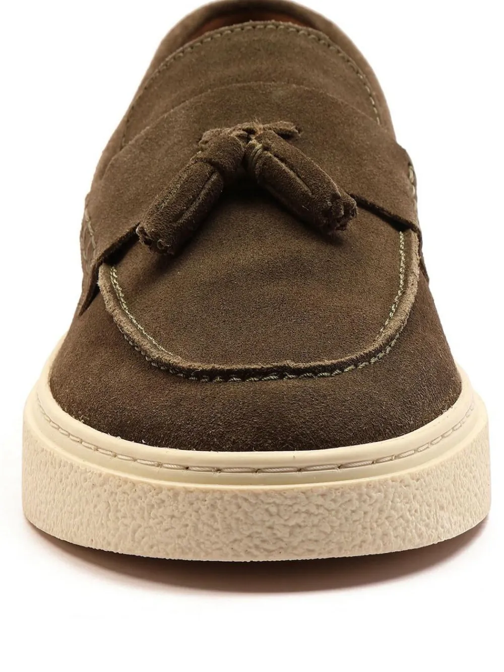 Off The Hook Green Rory Loafers Tassel Casual Slip On Suede Leather Shoes^ Shoes