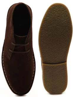 Off The Hook Sahara Suede Leather Desert Lace-Up Chukka Boots^BOY Boots|Boots