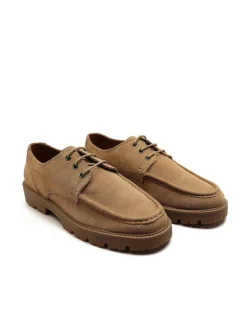 Off The Hook Harvey Suede Leather Casual Lace-Up Boat Shoes^ Shoes