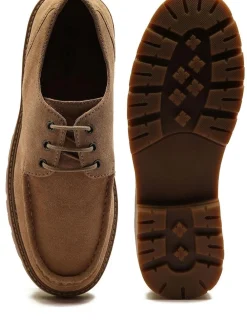 Off The Hook Harvey Suede Leather Casual Lace-Up Boat Shoes^ Shoes