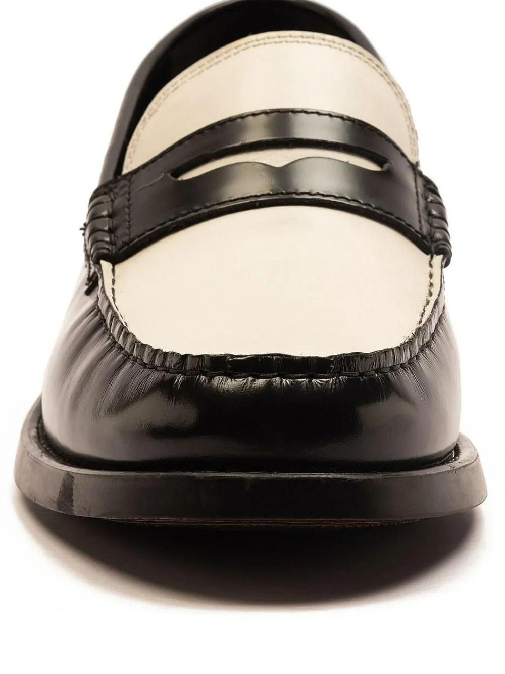 Clearance Off The Hook Monro Loafer Formal Casual Slip-On Leather Shoes White