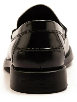 Clearance Off The Hook Monro Loafer Formal Casual Slip-On Leather Shoes White