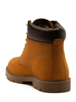 Off The Hook Solo Leather Lace Up Casual Ankle Boots^BOY Boots|Boots