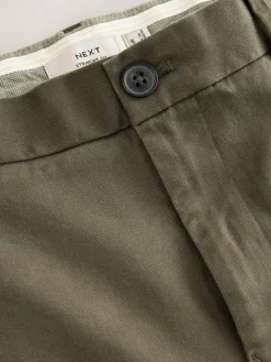 Discount Next Olive Green Slim Fit Stretch Chinos Trousers
