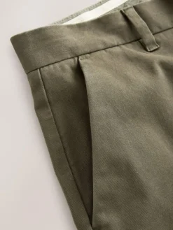 Discount Next Olive Green Slim Fit Stretch Chinos Trousers