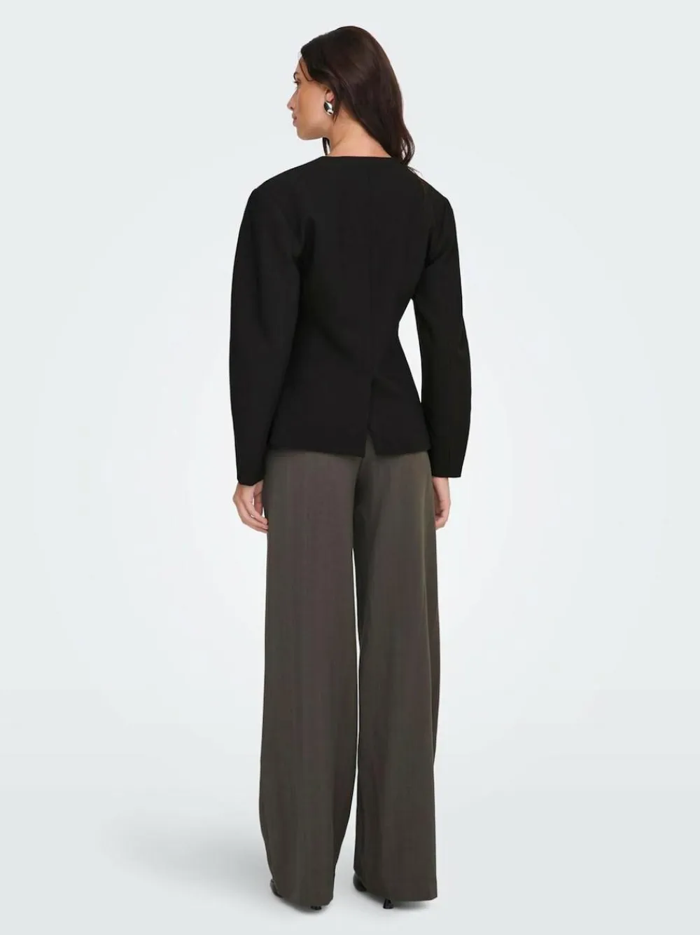 ONLY Black Balloon Sleeve Blazer^Women Suits & Tailoring|Blazers