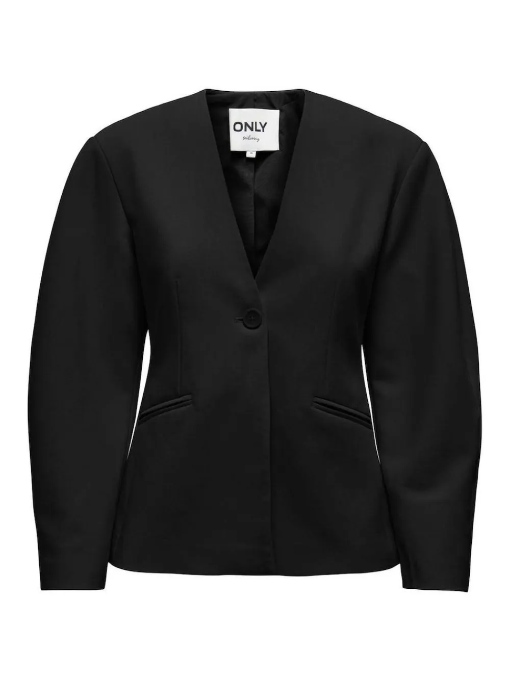 ONLY Black Balloon Sleeve Blazer^Women Suits & Tailoring|Blazers
