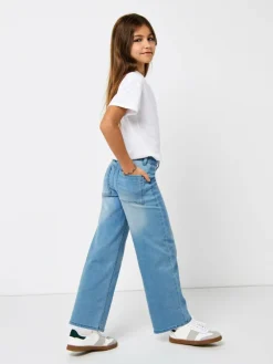 Clearance ONLY KIDS ONLY Blue Wide Leg Stretch Adjustable Waist Jeans