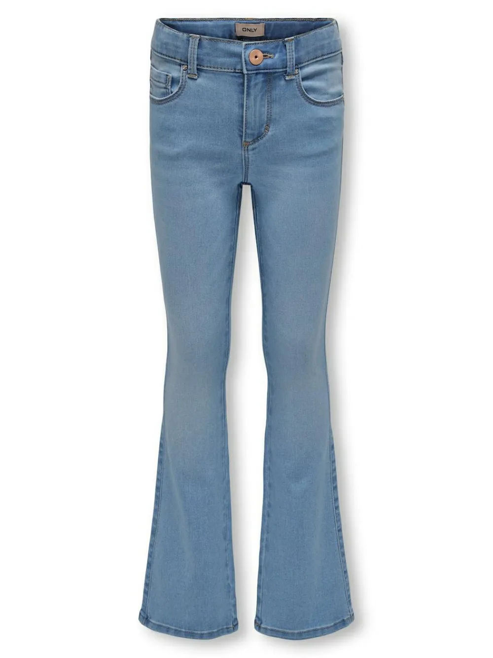 ONLY KIDS Flare Leg Jeans With Adjustable Waist^ Jeans
