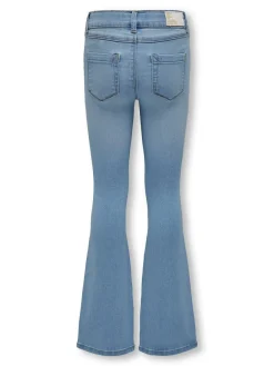 ONLY KIDS Flare Leg Jeans With Adjustable Waist^ Jeans