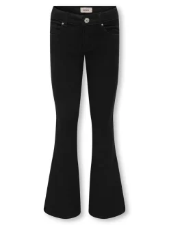 ONLY KIDS Flare Leg Jeans With Adjustable Waist^ Jeans