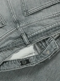 ONLY KIDS Grey Gianna Tie Waist Straight Fit Jeans^ Jeans