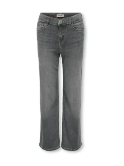 ONLY KIDS Grey Madison Wide Leg Jeans^ Jeans
