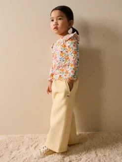 Next Long Sleeve Ribbed Frill Top (3mths-7yrs)^ Tops|Nightwear