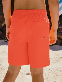 Hot Next Longer Length Swim Shorts (1.5-16yrs) Orange