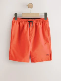 Hot Next Longer Length Swim Shorts (1.5-16yrs) Orange
