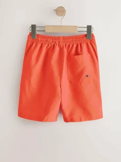 Hot Next Longer Length Swim Shorts (1.5-16yrs) Orange