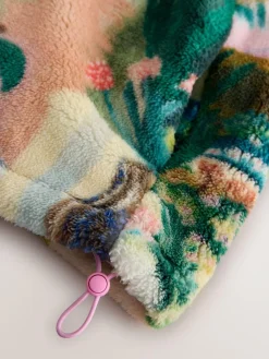 Next Printed Borg Fleece Top^Women Loungewear|Hoodies & Sweatshirts