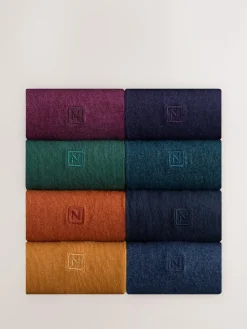 Next 8 Pack Embroidered Lasting Fresh Socks^ Nightwear|Socks