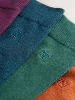 Next 8 Pack Embroidered Lasting Fresh Socks^ Nightwear|Socks